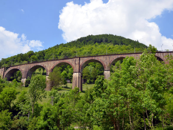 Ferrovia Cuneo-Limone-Ventimiglia e la galleria elicoidale di Vernante