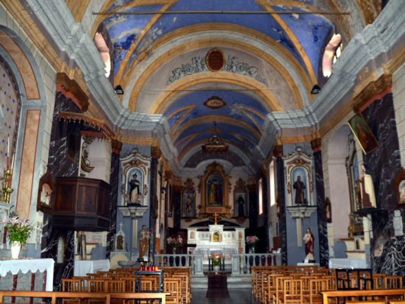 Eglise ND de la Visitation, presbytère et chapelle Saint-Jacques