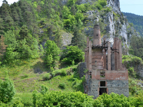 Ancien four à chaux de Cianese et vestiges de carrière