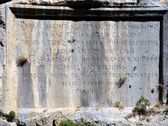 Route des gorges de Saorge